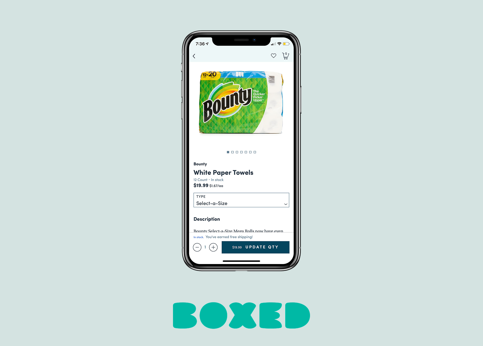 Boxed Product Detail Page