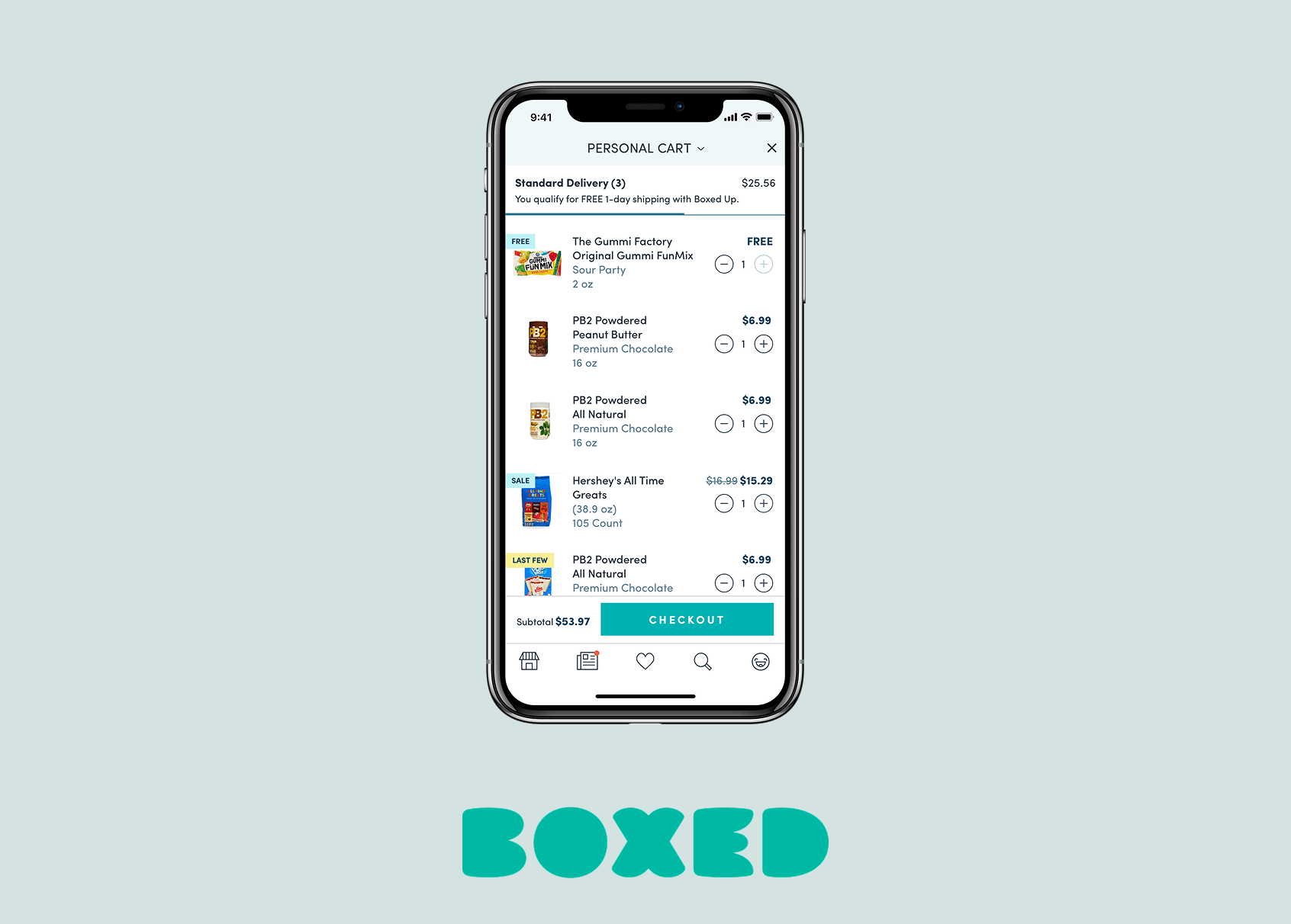 Boxed iOS Redesign